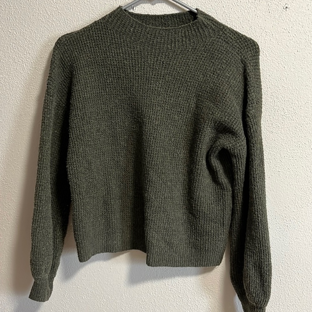 Green sweater